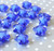 20mm Royal blue bead in a bead star plastic beads