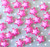 20mm Hot pink bead in a bead star acrylic beads