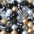 Black Tie bubblegum bead wholesale kit