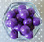 20mm Sugar plum solid bubblegum beads