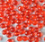 12mm Red disco facet bubblegum beads