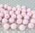 20mm Light pink Dewdrop bubblegum beads