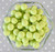 12mm Pear solid bubblegum beads