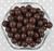 12mm Brown solid bubblegum beads