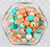 12mm Morocco bubblegum bead mix