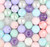 Pastel Easter bubblegum bead bulk mix