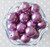 Wholesale 20mm Chalk Violet pearl chunky beads - 100 piece