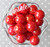 Wholesale 20mm Red AB bubblegum beads 100pc