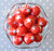 Wholesale 20mm Red star print bubblegum beads 100pc