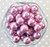 16mm Thistle pearl bubblegum beads