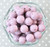 16mm Putty solid bubblegum beads