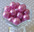 20mm Colonial rose pearl bubblegum beads for chunky style jewelry