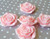 Light Pink resin flower beads
