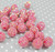 20mm Fuchsia Pink AB rhinestone bubblegum beads