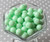 12mm Mint fizz green acrylic plastic beads wholesale