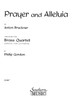 Product image for Prayer and Alleluia | Southern Music Co. | Brass Quartet | My Worship Store