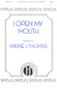 Product image for I Open My Mouth (I Won't Turn Back) | Hinshaw Music | SATB | My Worship Store