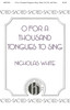 Product image for O for a Thousand Tongues to Sing | Hinshaw Music |  | My Worship Store