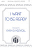 Product image for I Want to Be Ready | Hinshaw Music |  | My Worship Store