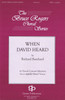 Product image for When David Heard | Gentry Publications | TTBB divisi a cappella | My Worship Store