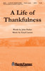 Product image for A Life of Thankfulness | Shawnee Press | SATB | My Worship Store