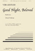 Product image for Dobru Noc/Good Night, Beloved | Alliance Music Publications | SATB | My Worship Store
