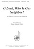 Product image for O Lord, Who Is Our Neighbor? | Alliance Music Publications | SATB | My Worship Store