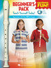 Product image for Recorder Fun! Beginner's Pack | Hal Leonard | Book, Recorder & Online Audio | My Worship Store
