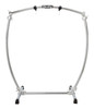 Product image for Large Curved Chrome Gong Stand | Gibraltar |  | My Worship Store