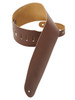 Product image for Genuine Leather Bass Strap - Brown | Levy's Leathers | Brown | My Worship Store