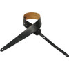 Product image for Leather Youth Guitar/Ukulele Strap - Chrome/Tan | Levy's Leathers | Chrome/Tan | My Worship Store