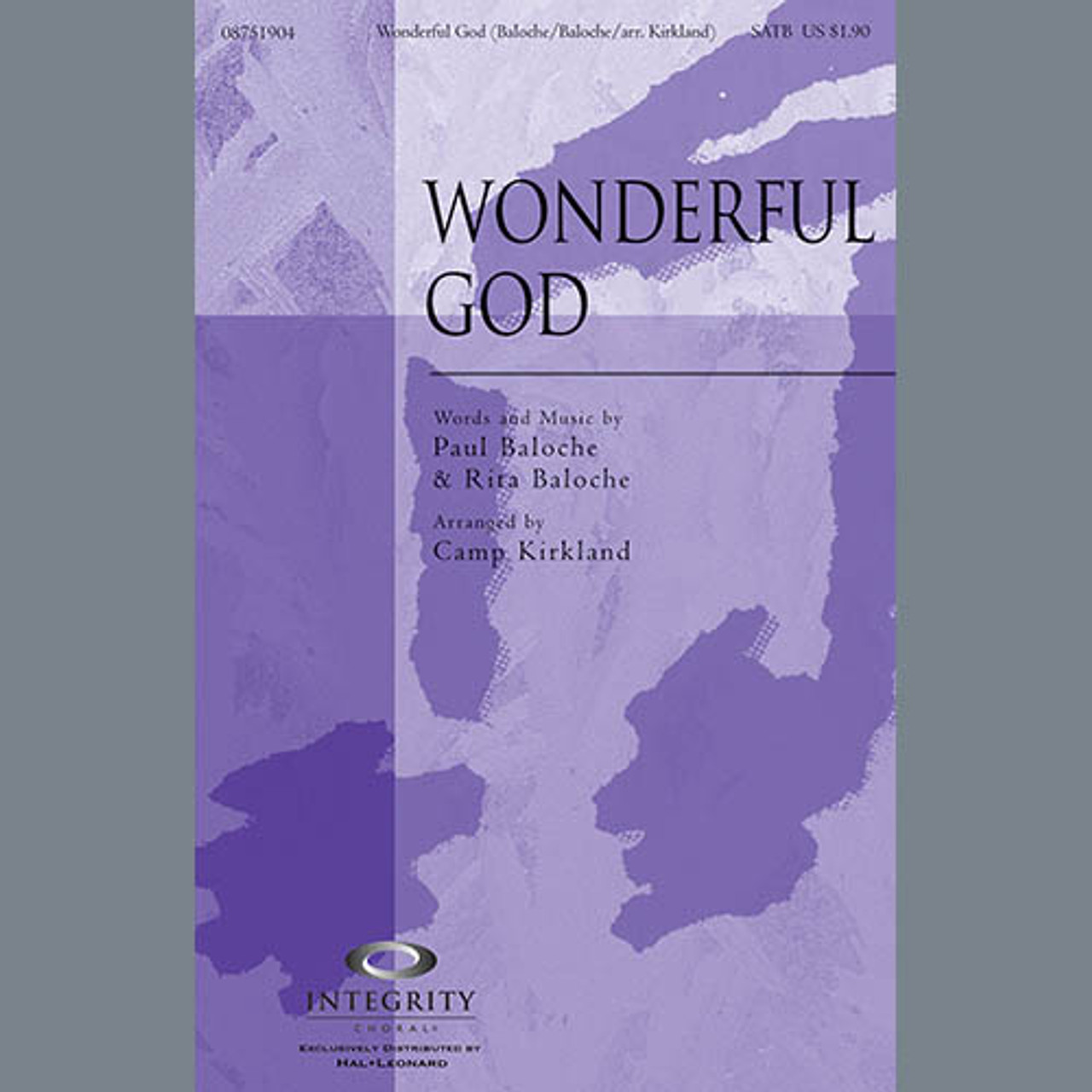 Product image for Wonderful God | Paul Baloche | Choral | Digital Sheet Music | My Worship Store