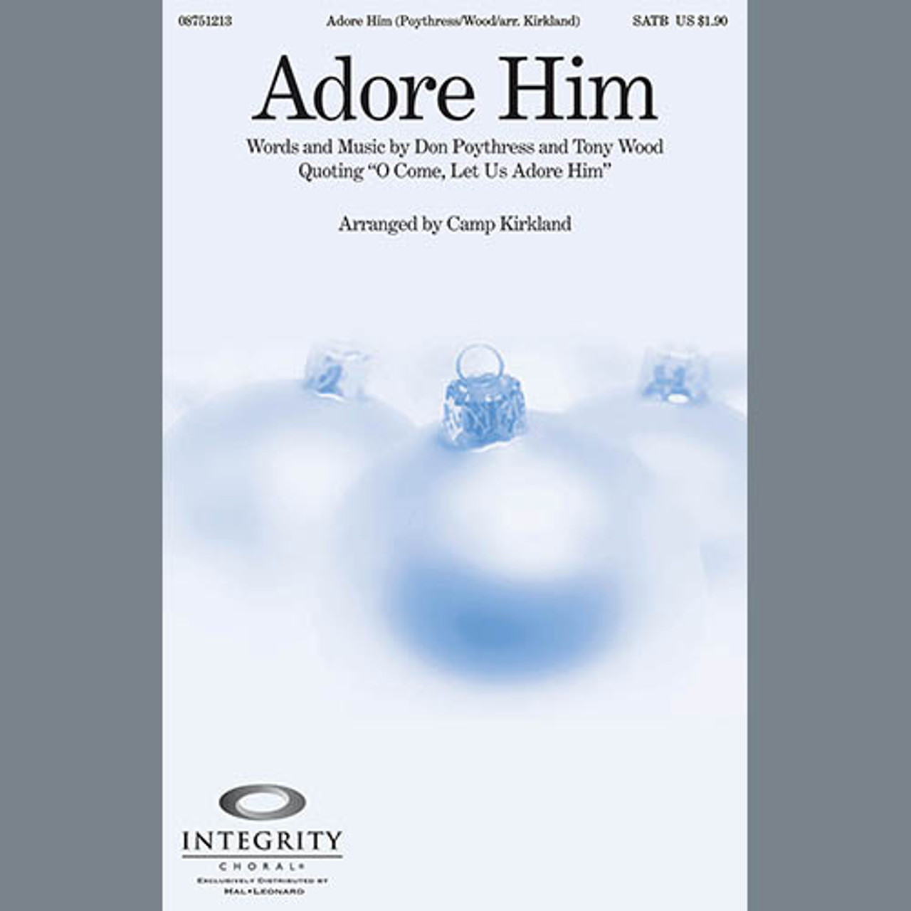 Adore Him - Bass Clar. (Double Bass sub.) | Kari Jobe | Choral Instrumental Pak | Digital Sheet Music | My Worship Store