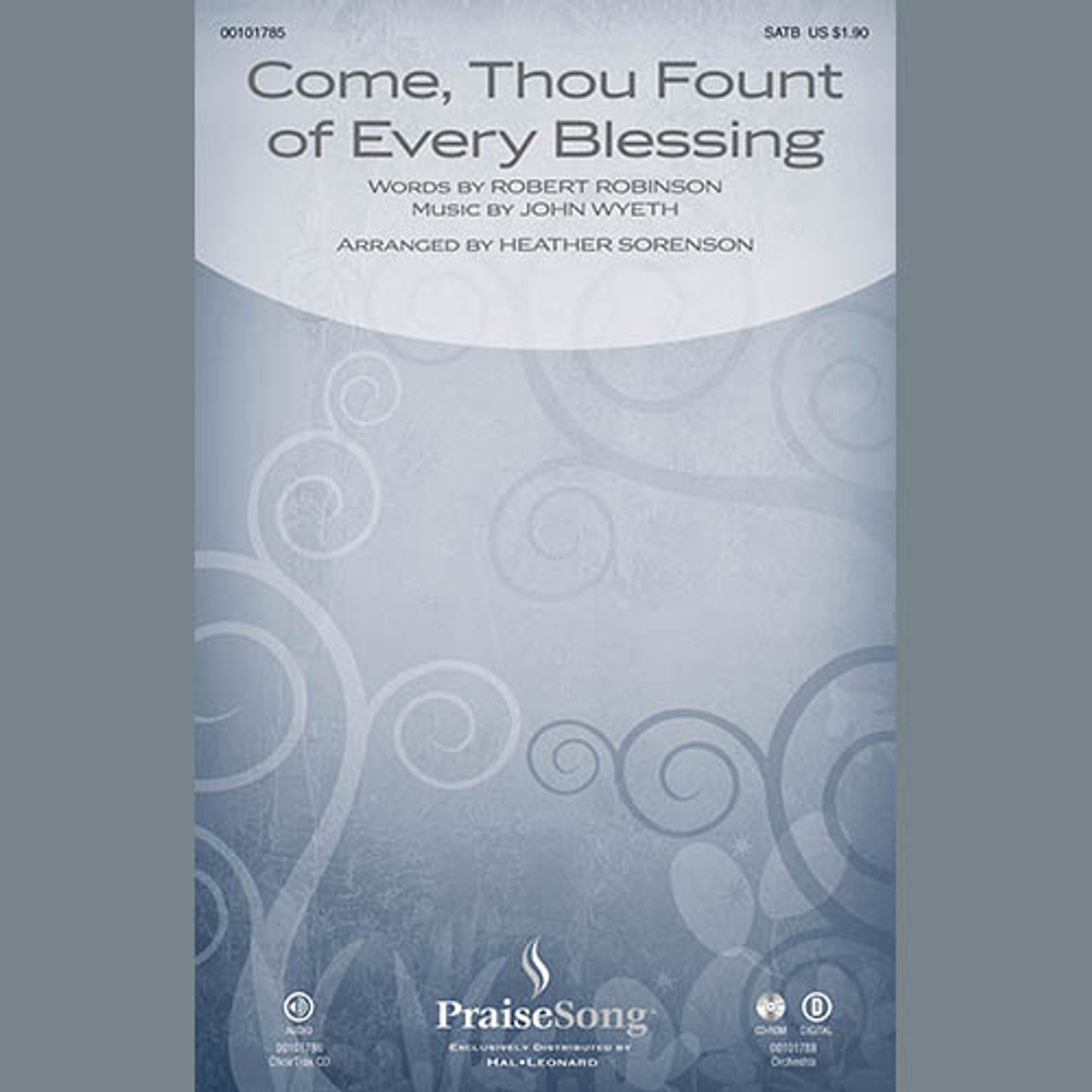 Product image for Come, Thou Fount Of Every Blessing - Violin 2 | Choral Instrumental Pak | Digital Sheet Music | My Worship Store