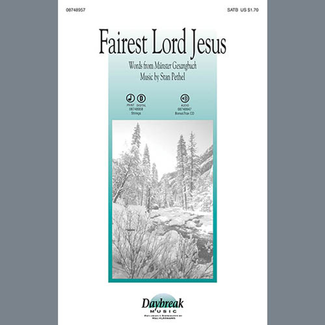 Fairest Lord Jesus (262671) | Choral | Digital Sheet Music | My Worship Store