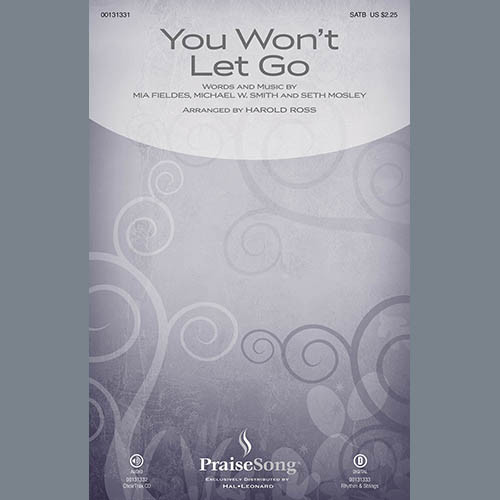 You Won't Let Go - Rhythm | Seth Mosley | Choral Instrumental Pak | Digital Sheet Music | My Worship Store