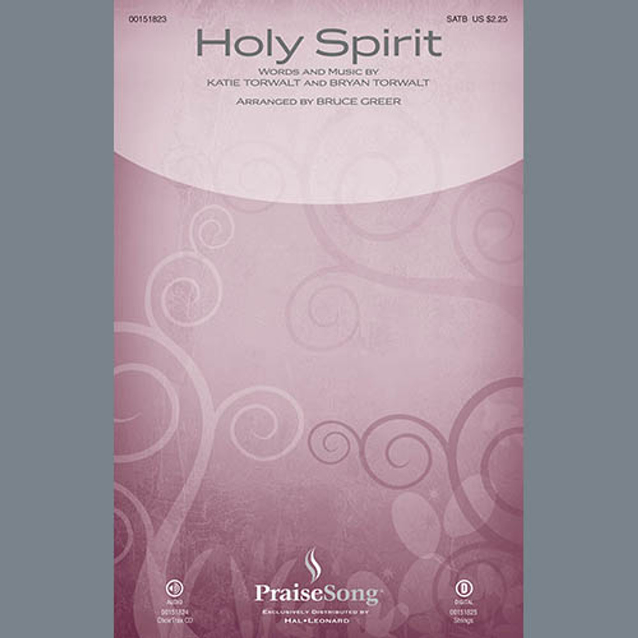 Holy Spirit - Double Bass | Daniel Iverson | Choral Instrumental Pak | Digital Sheet Music | My Worship Store
