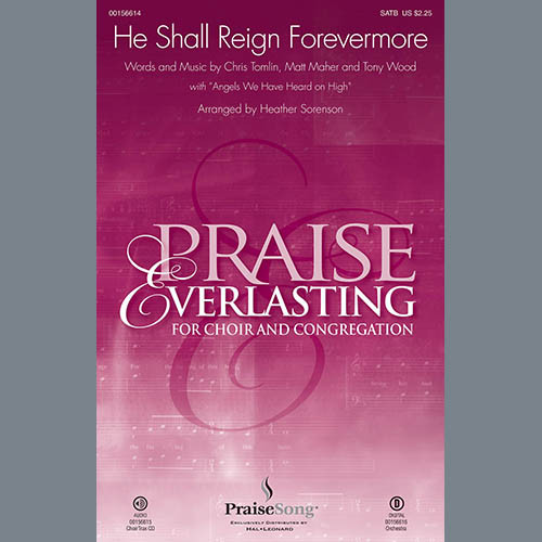 He Shall Reign Forevermore (with "Angels We Have Heard on High") - Percussion | James Chadwick | Choral Instrumental Pak | Digital Sheet Music | My Worship Store