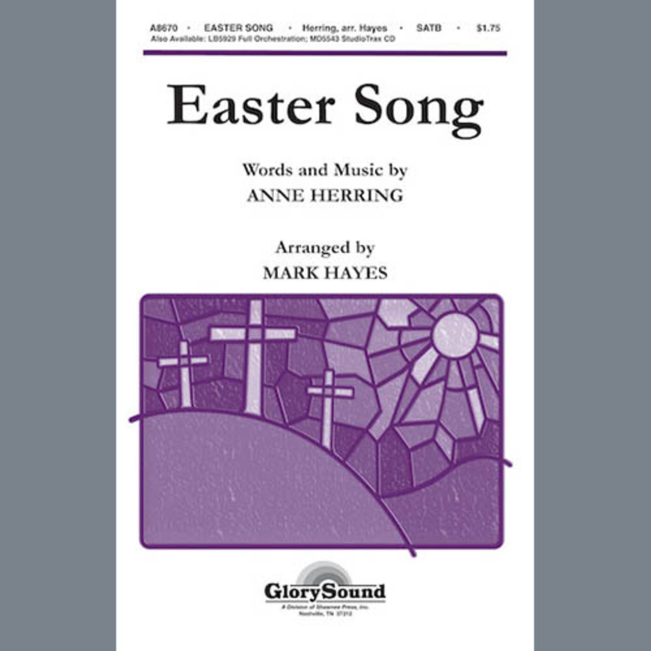 Easter Song - Oboe | 2nd Chapter of Acts | Choral Instrumental Pak | Digital Sheet Music | My Worship Store