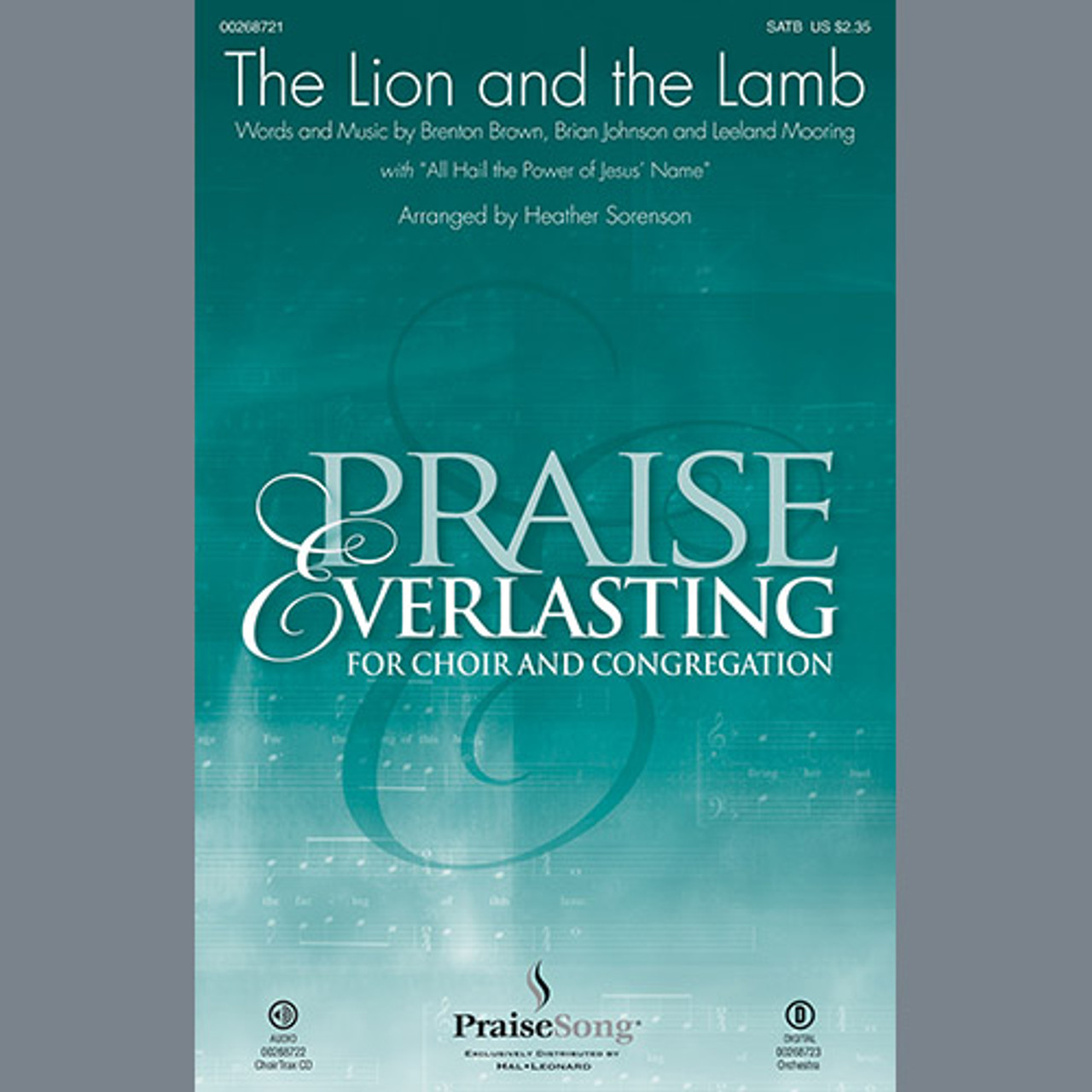 The Lion and the Lamb (with All Hail the Power of Jesus' Name) - Percussion 1 & 2 | Big Daddy Weave | Choral Instrumental Pak | Digital Sheet Music | My Worship Store