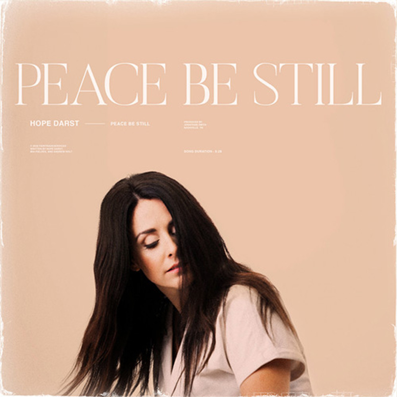 Product image for Peace Be Still | Hope Darst | Piano/Vocal/Guitar | Digital Sheet Music | My Worship Store