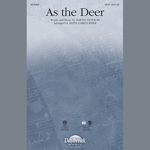 As The Deer (arr. Keith Christopher) - Cello | Choral Instrumental Pak | 1431 | Digital Sheet Music | My Worship Store