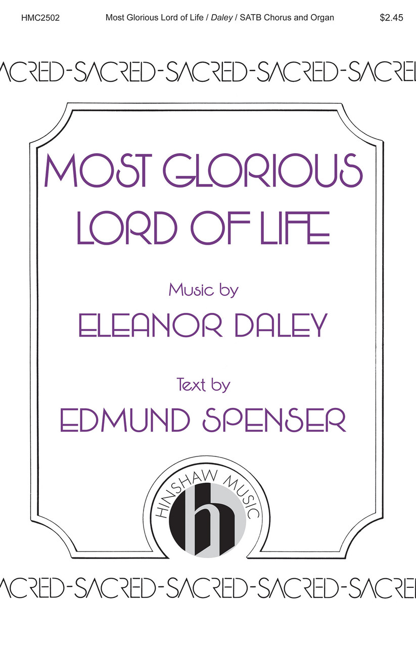 Product image for Most Glorious Lord of Life | Hinshaw Music | SATB | My Worship Store