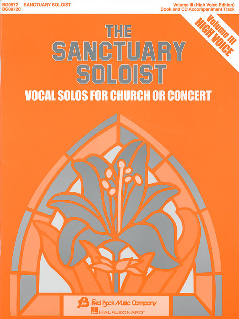 Product image for The Sanctuary Soloist - Volume III | Fred Bock Music Company | High Voice | My Worship Store