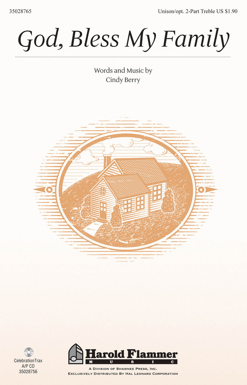 Product image for God, Bless My Family | Shawnee Press | Unison/Opt. Descant | My Worship Store