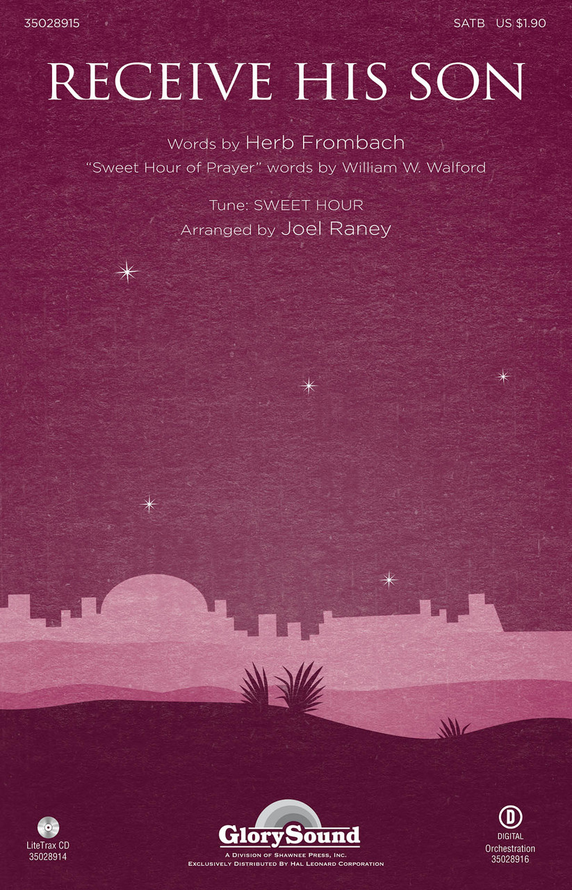 Product image for Receive His Son | Shawnee Press | SATB | My Worship Store