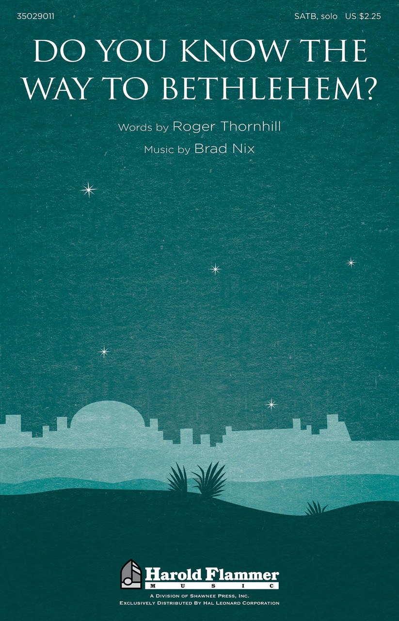 Product image for Do You Know the Way to Bethlehem? | Shawnee Press | SATB | My Worship Store