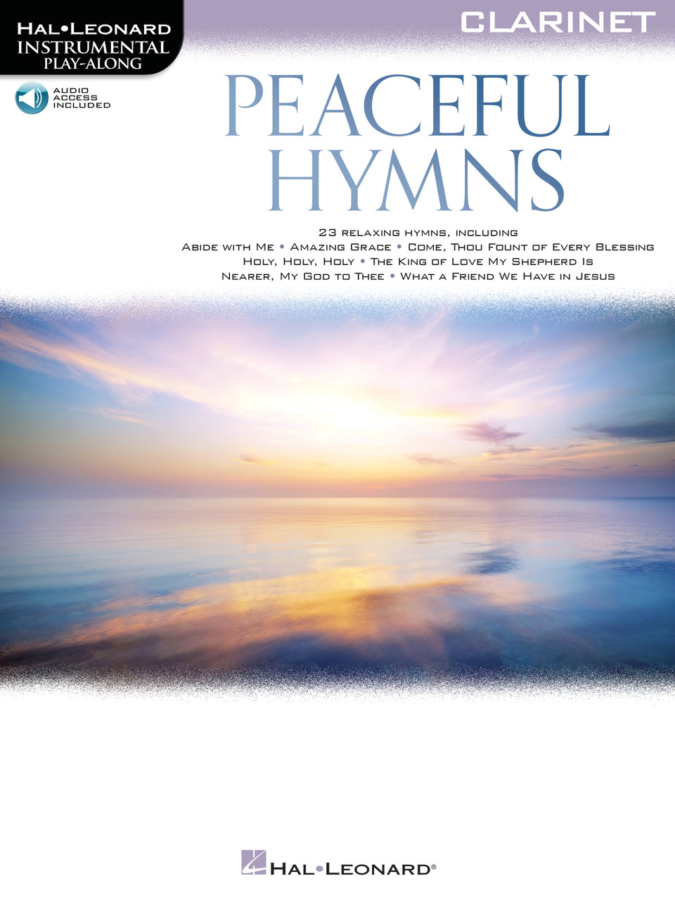 Product image for Peaceful Hymns for Clarinet | Hal Leonard | Clarinet | My Worship Store