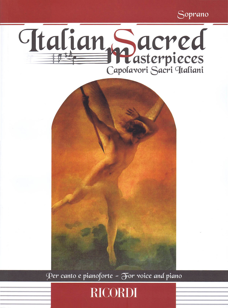 Product image for Italian Sacred Masterpieces | Ricordi | Soprano and Piano | My Worship Store