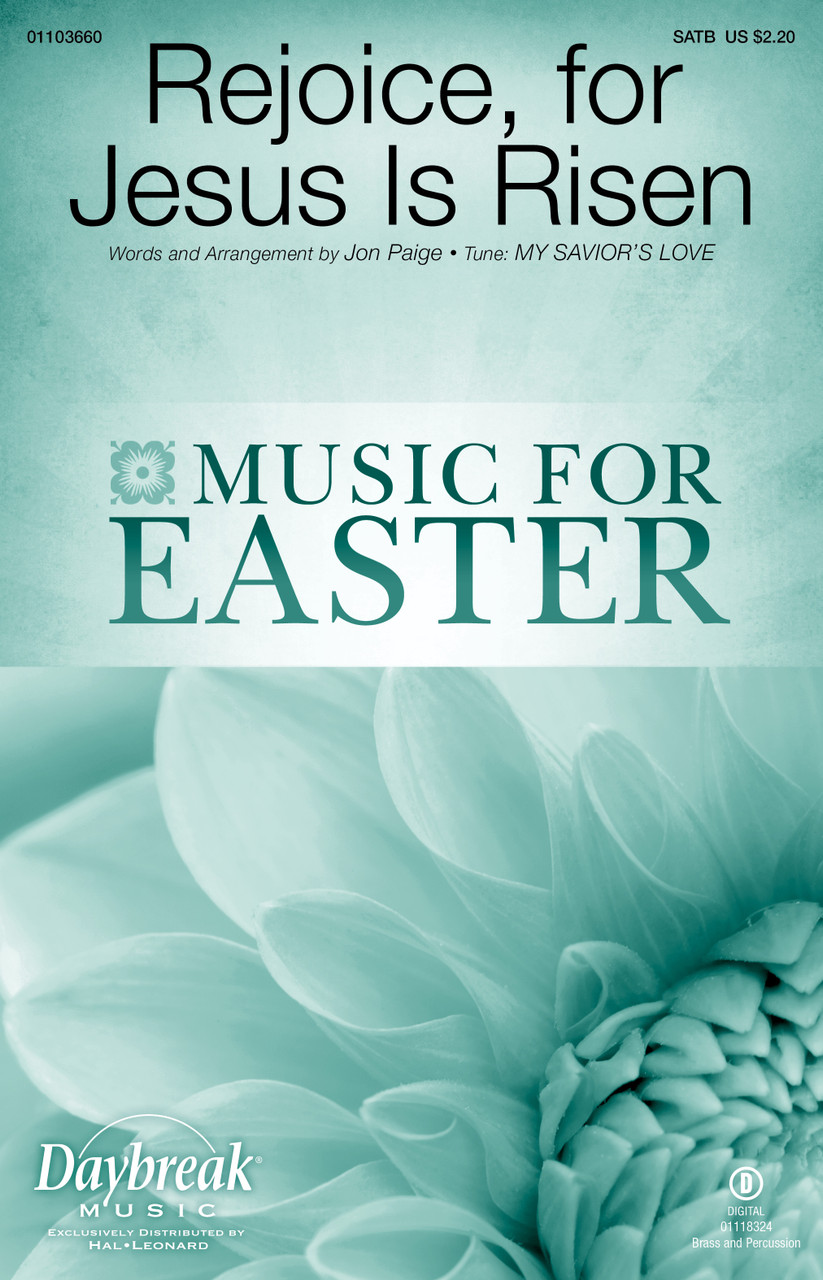 Product image for Rejoice, for Jesus Is Risen | Daybreak Music | SATB | My Worship Store